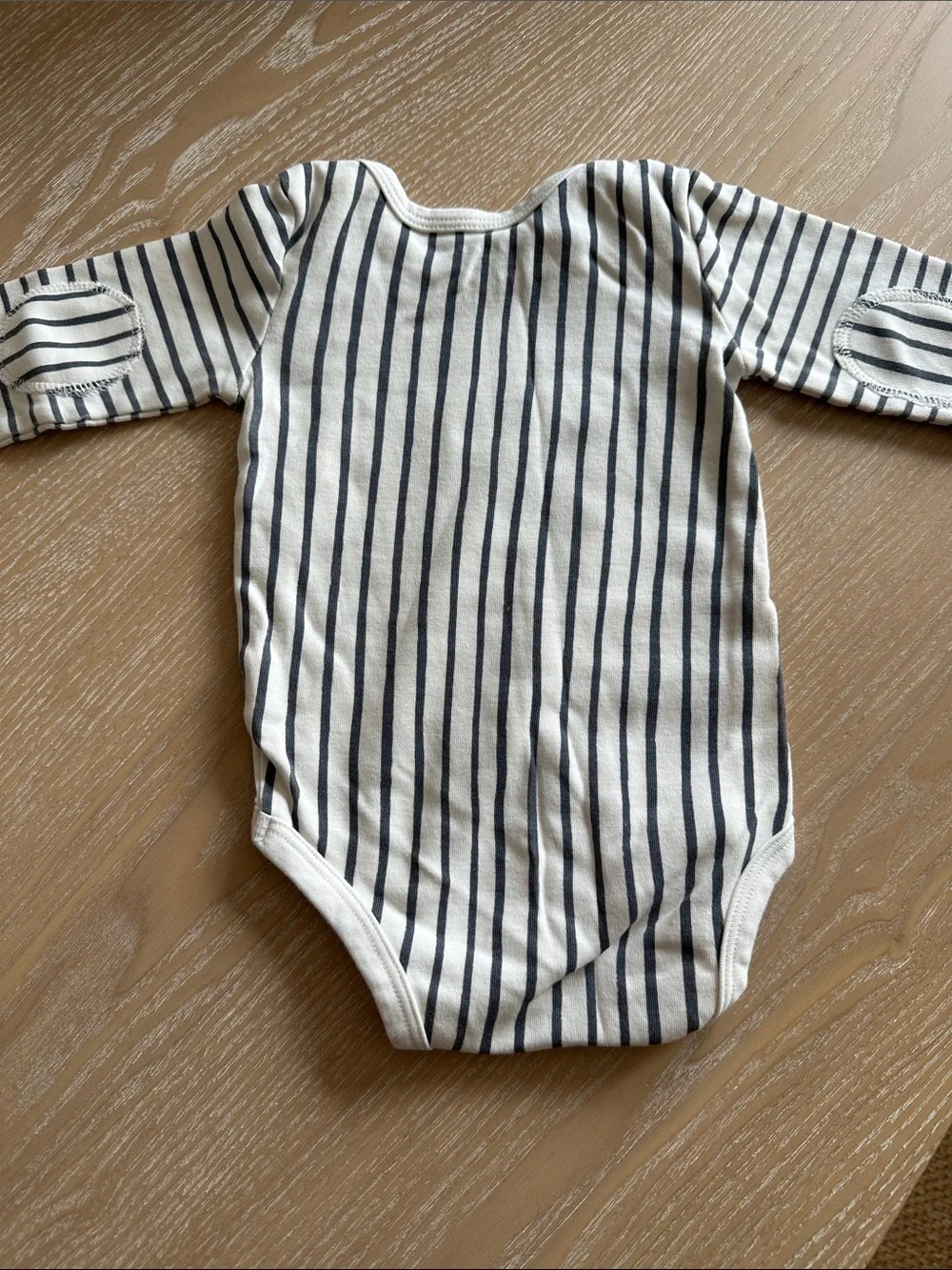 Pehr Striped Navy and Cream Baby One-Piece Bodysuits (2-Pack)